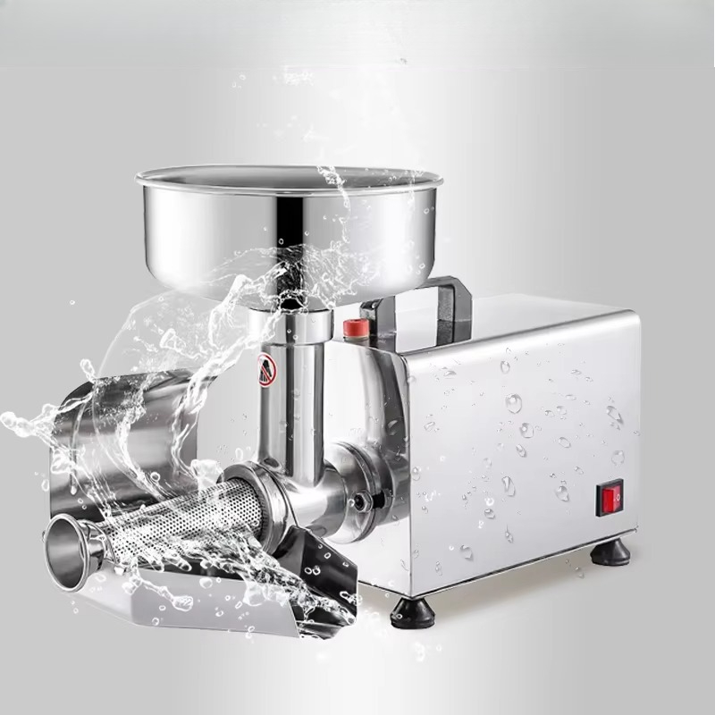 Stainless Steel Strainer - เครื่องทำซอสและแยมอัตโนมัติ 450 วัตต์ สแตนเลส สำหรับใช้ในบ้านและเชิงพาณิชย์ สำหรับผลไม้และผัก