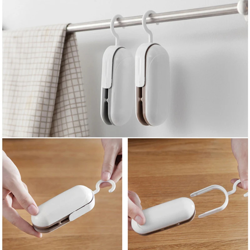 Kitchen Gadgets Needed - เครื่องซีลถุงพลาสติก, เครื่องซีลความร้อนแบบพกพาขนาดเล็ก, อุปกรณ์ครัวอเนกประสงค์สำหรับการจัดเก็บอาหารในบ้าน