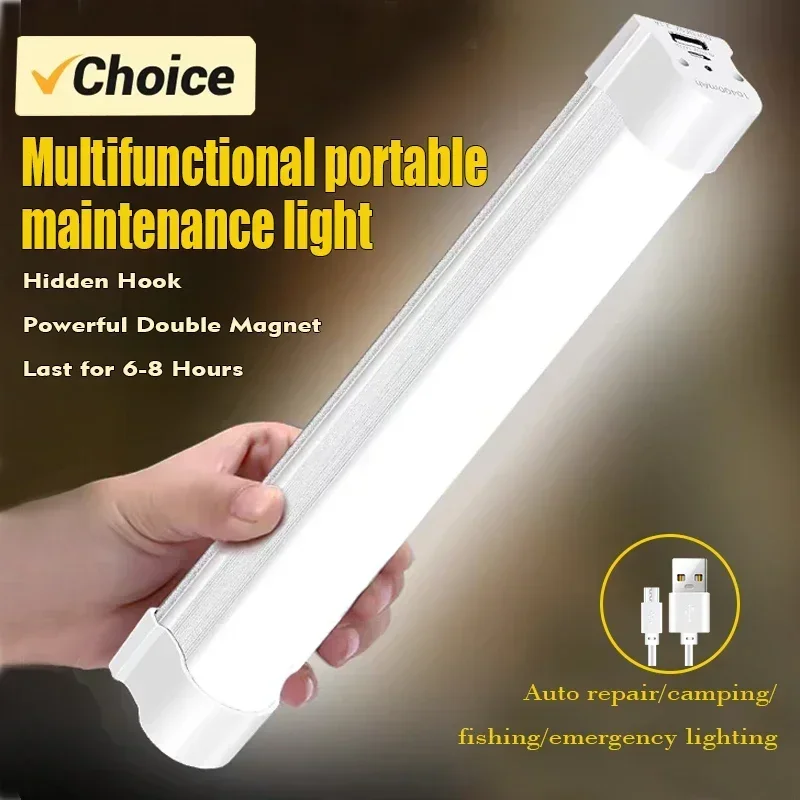 Kitchen Gadgets Cabinet - ไฟ LED แบบพกพา USB ชาร์จไฟกลางคืนแม่เหล็กคู่ 3