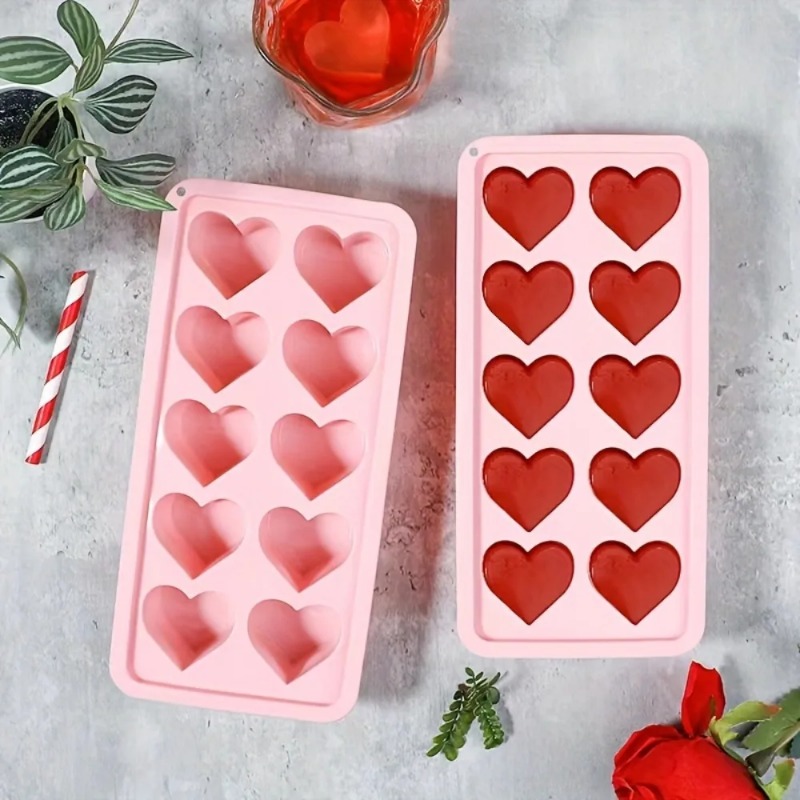 1 ชิ้นแม่พิมพ์น้ำแข็งรูปหัวใจม - Kitchen Gadgets Needed บทวิจารณ์และราคา
