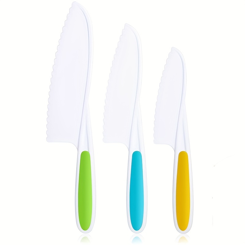 3 ชิ้น, มีดเค้กพลาสติก, มีดพลา - Kitchen Gadgets Essential บทวิจารณ์และราคา