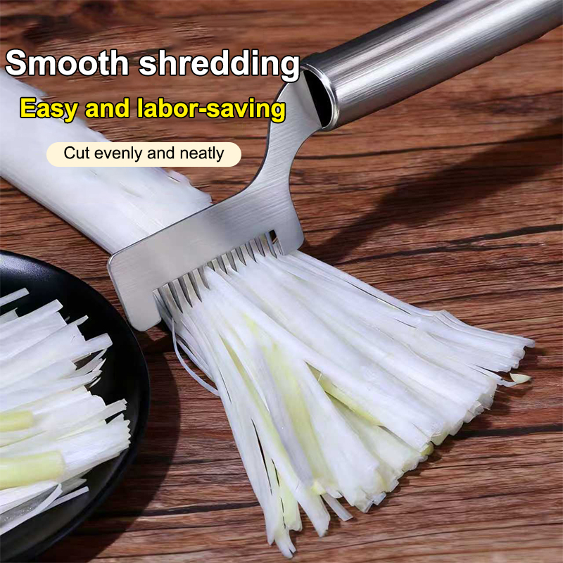 เครื่องตัดต้นหอมสแตนเลสแบบใหม่ - Kitchen Gadgets Essential บทวิจารณ์และราคา