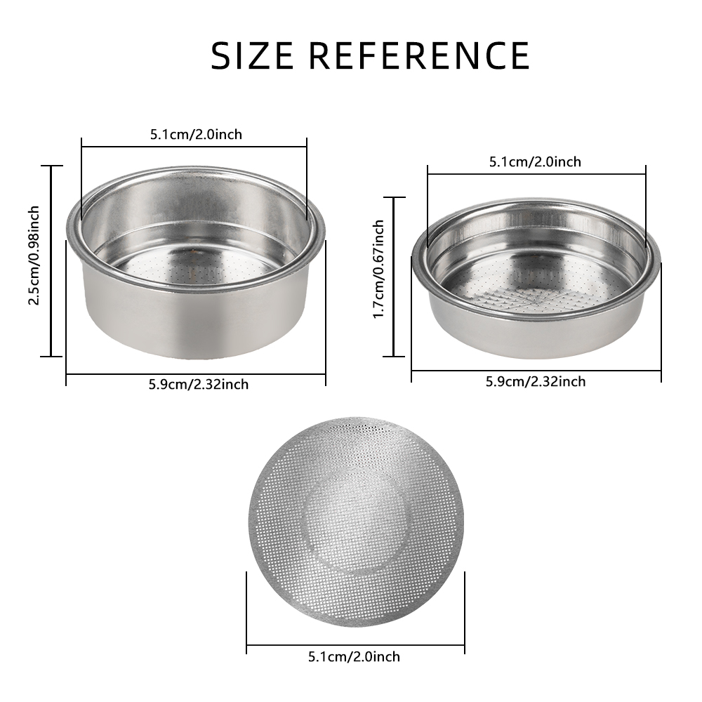 Pressured Double Layer 51 มม.ต - Stainless Steel Strainer บทวิจารณ์และราคา