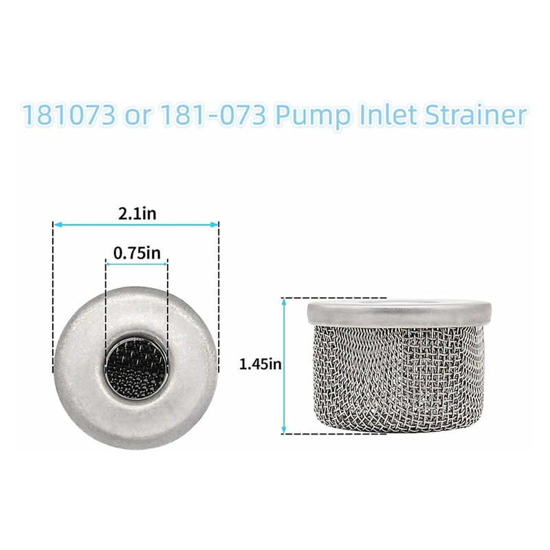 4 ชิ้น 181073 หรือ 181-073 ตัว - Stainless Steel Strainer บทวิจารณ์และราคา