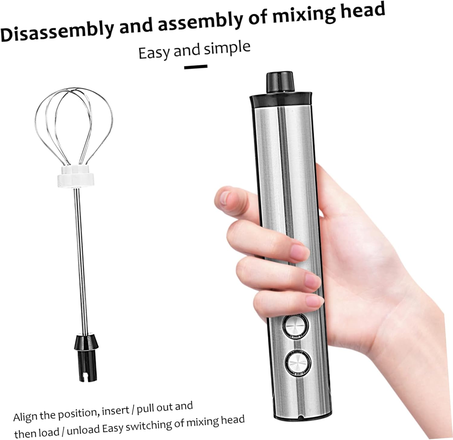 เครื่องตีฟองนมไฟฟ้าแบบมือถือ M - Kitchen Home Gadgets บทวิจารณ์และราคา