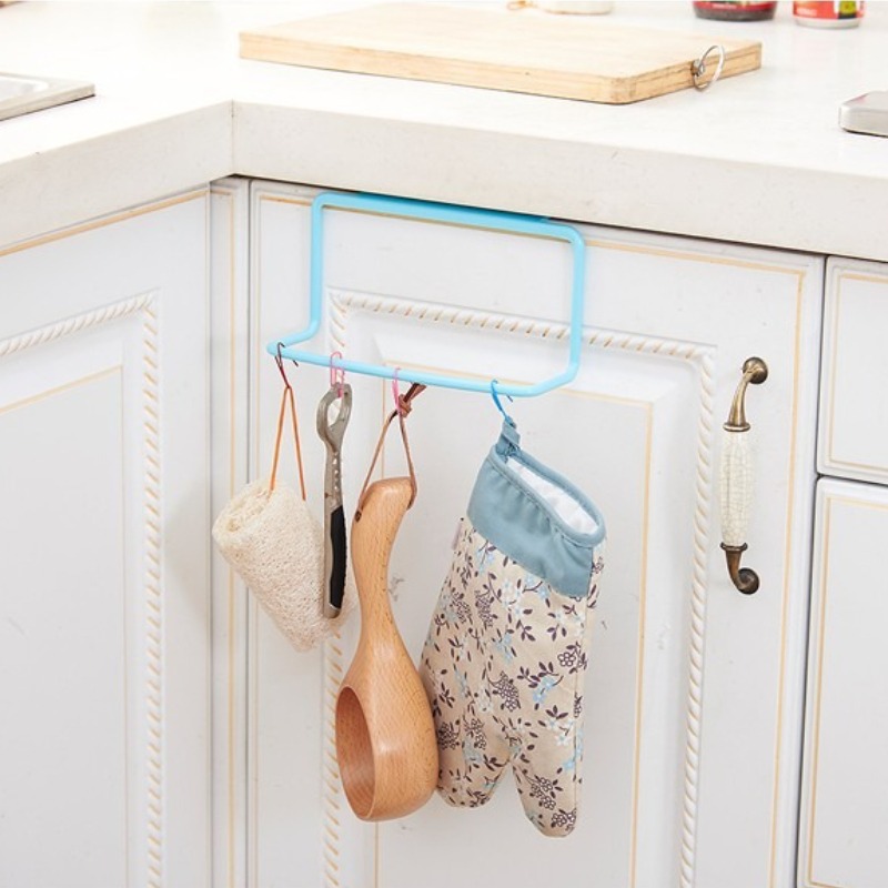 ที่แขวนผ้าเช็ดตัวแบบแขวนพลาสติ - Kitchen Gadgets Cabinet บทวิจารณ์และราคา