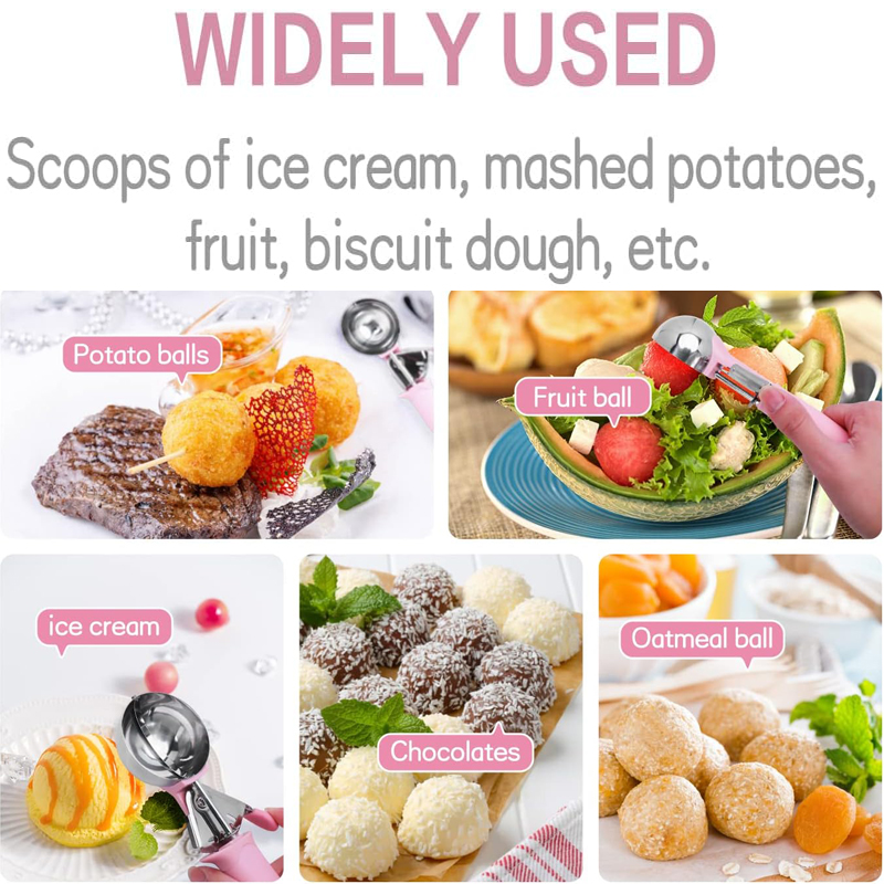 สแตนเลสสตีลไอศกรีม Scooper Mul - Kitchen Gadgets Needed บทวิจารณ์และราคา