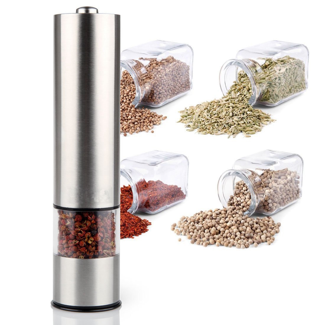 เครื่องบดเกลือและพริกไทยไฟฟ้า  - Kitchen Gadgets For Gifts บทวิจารณ์และราคา