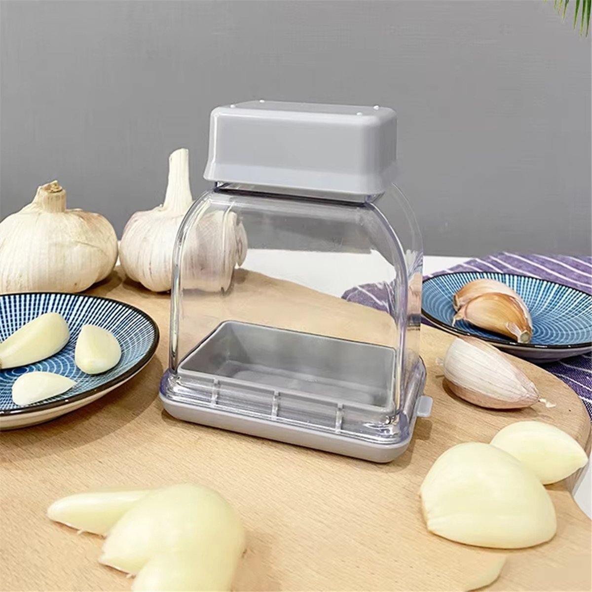 ชุดเครื่องกดและปอกกระเทียม N14 - Kitchen Gadgets Essential บทวิจารณ์และราคา