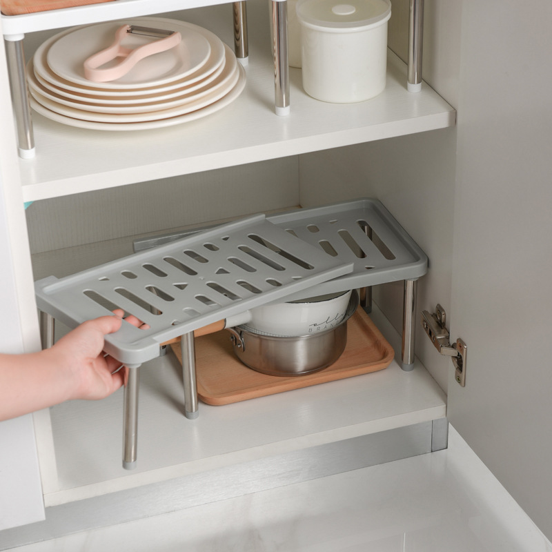 Retractable Storage Rack ห้องค - Kitchen Gadgets Needed บทวิจารณ์และราคา