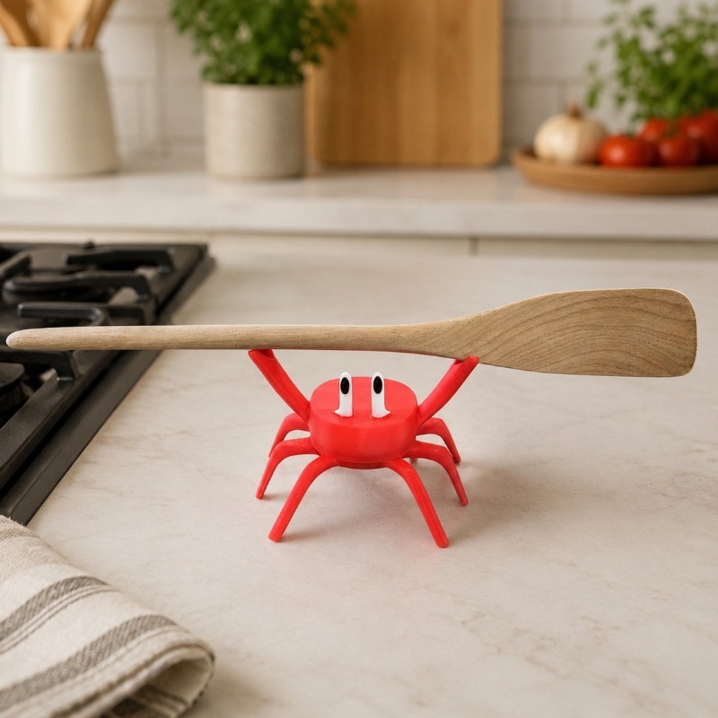 ที่วางช้อนรูปปูสีแดง, ที่วางอุ - Kitchen Gadgets For Gifts บทวิจารณ์และราคา