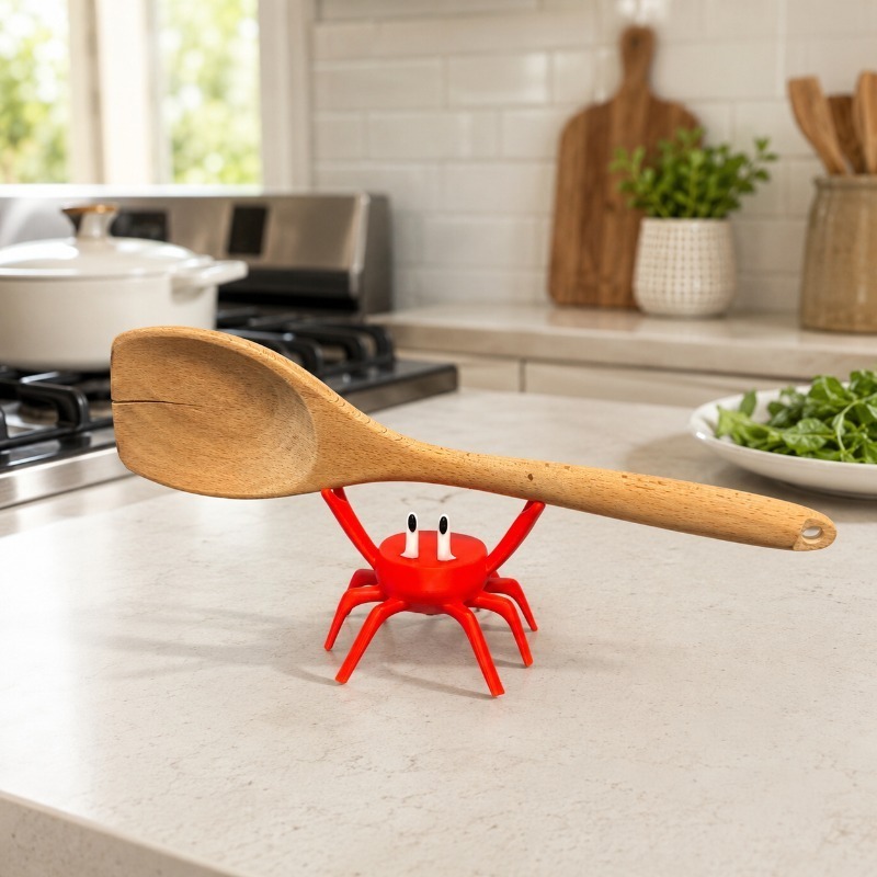 ที่วางช้อนรูปปูสีแดง, ที่วางอุ - Kitchen Gadgets For Gifts บทวิจารณ์และราคา