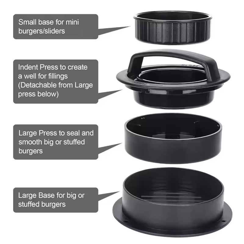 เครื่องทำแฮมเบอร์เกอร์ 3-in-1  - Kitchen Gadgets Essential บทวิจารณ์และราคา