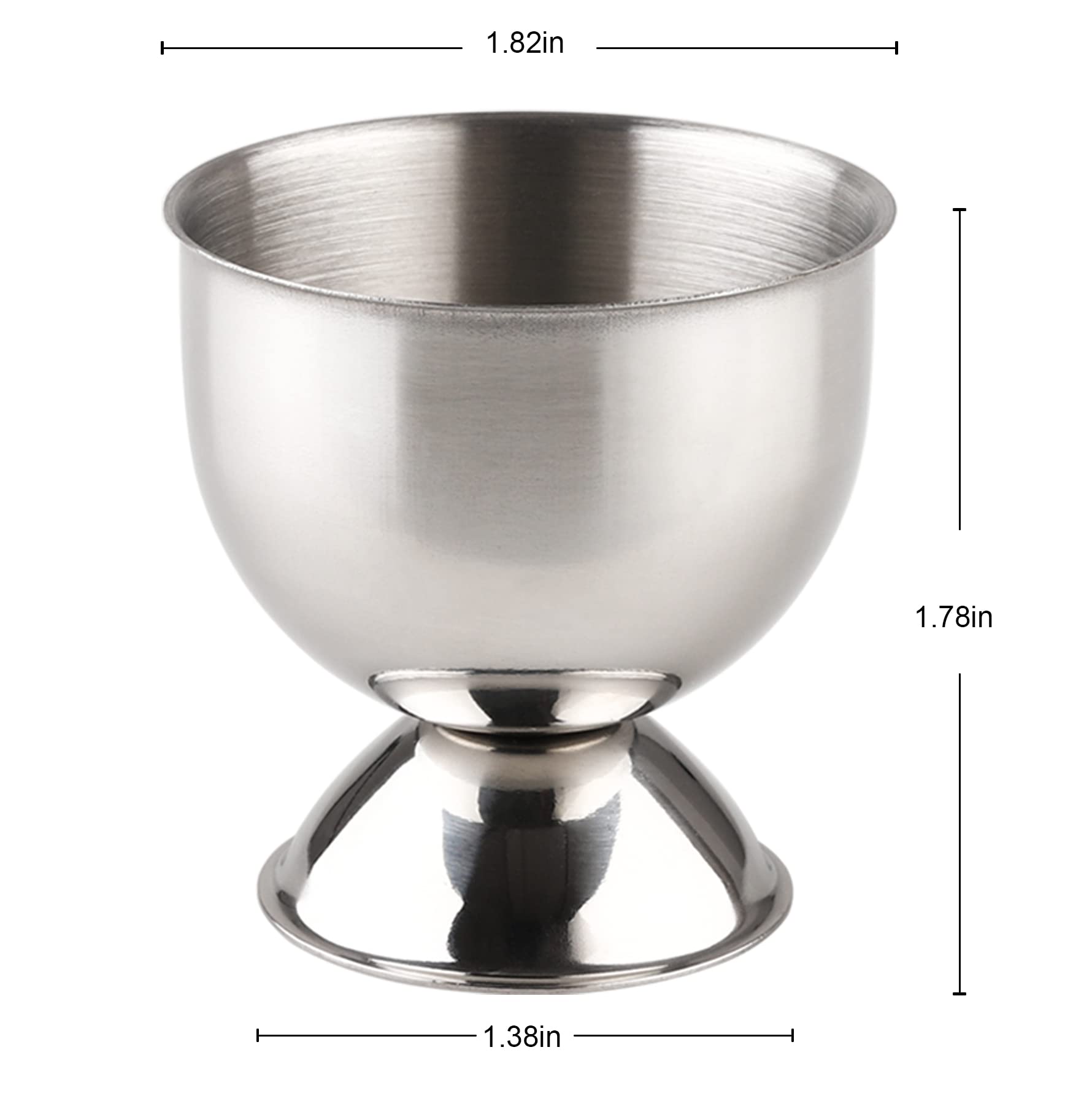 ชุดถ้วยไข่สแตนเลสเซตที่ใส่ถาดไ - Kitchen Gadgets For Gifts บทวิจารณ์และราคา
