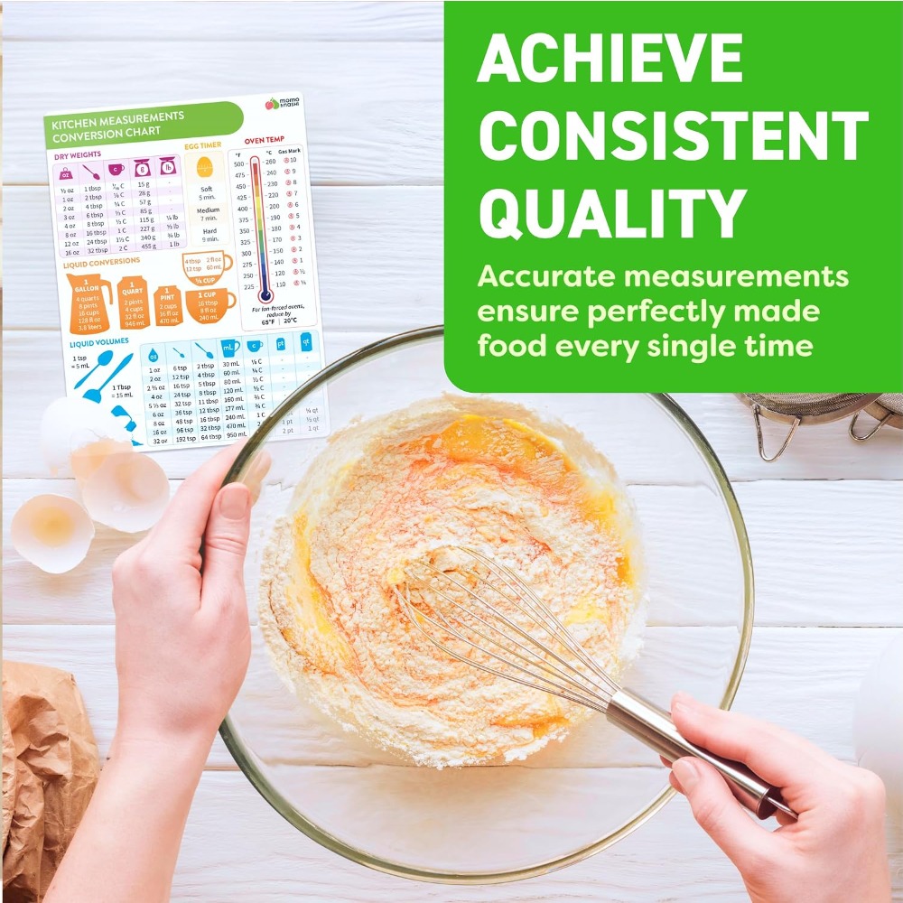 แม่เหล็กตารางแปลงหน่วยการวัดใน - Kitchen Gadgets Essential บทวิจารณ์และราคา