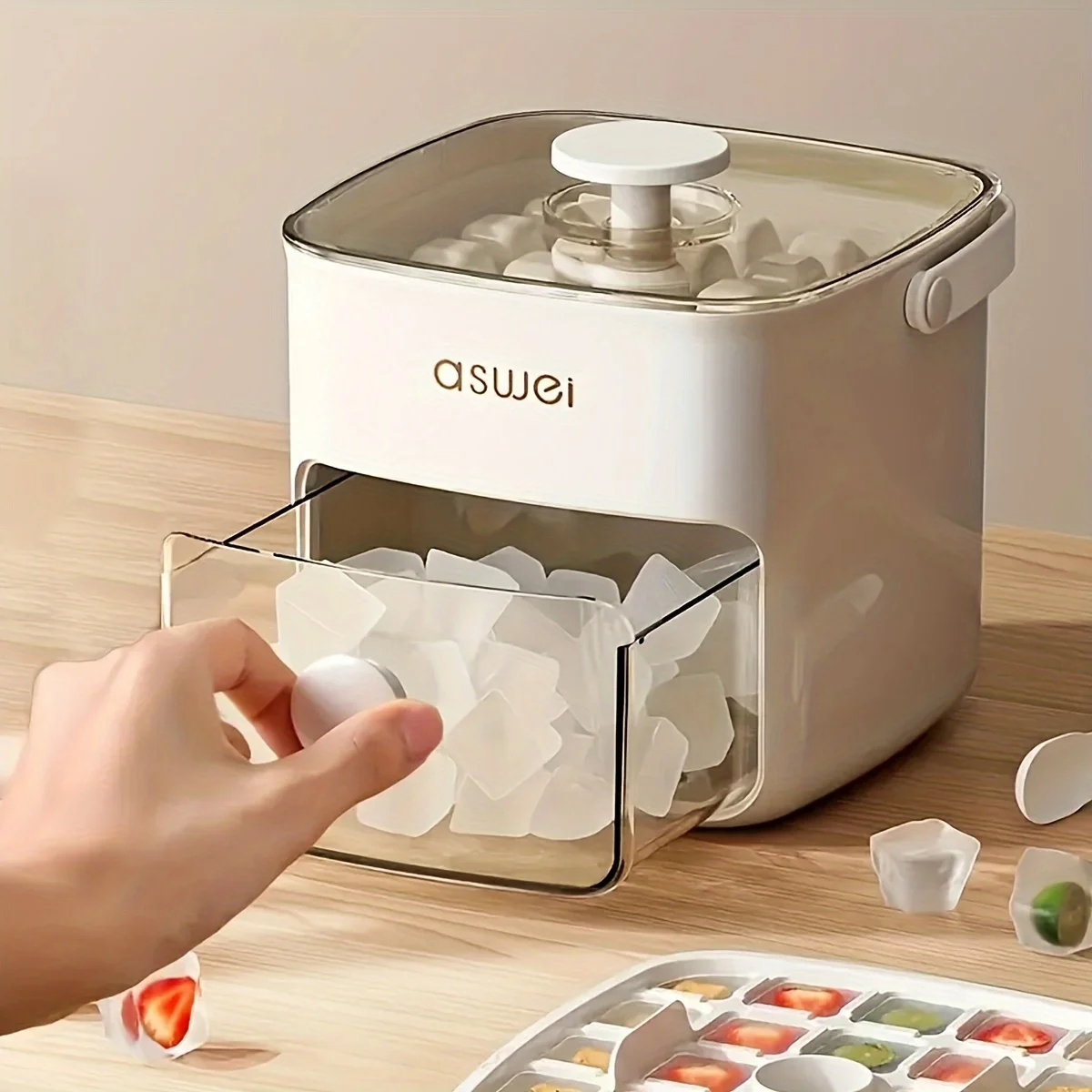 เครื่องทําน้ําแข็งขนาดใหญ่พิเศ - Kitchen Gadgets Essential บทวิจารณ์และราคา