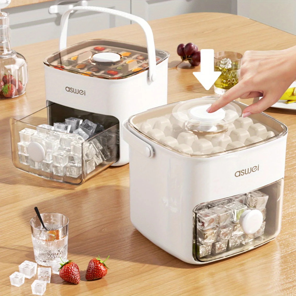 เครื่องทําน้ําแข็งขนาดใหญ่พิเศ - Kitchen Gadgets Essential บทวิจารณ์และราคา