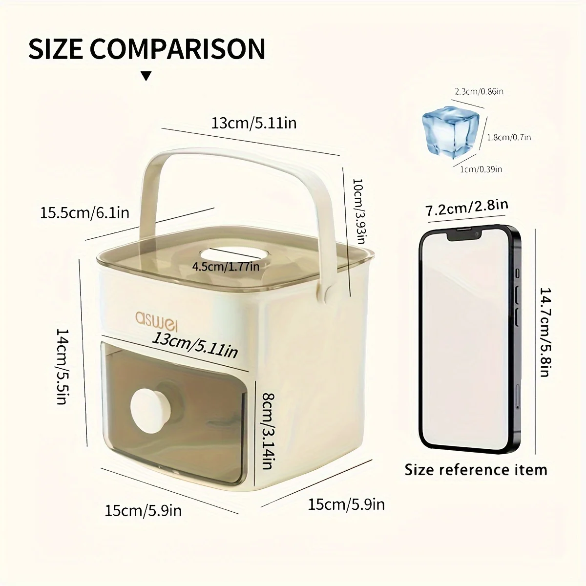 เครื่องทําน้ําแข็งขนาดใหญ่พิเศ - Kitchen Gadgets Essential บทวิจารณ์และราคา