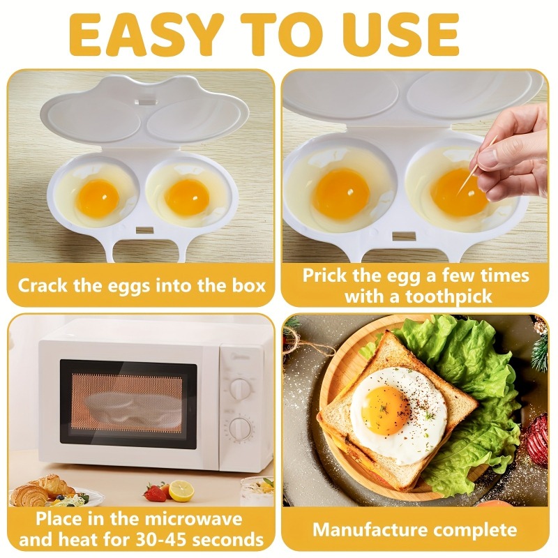 กล่องนึ่งไข่สำหรับไมโครเวฟ เหม - Kitchen Gadgets For Gifts บทวิจารณ์และราคา