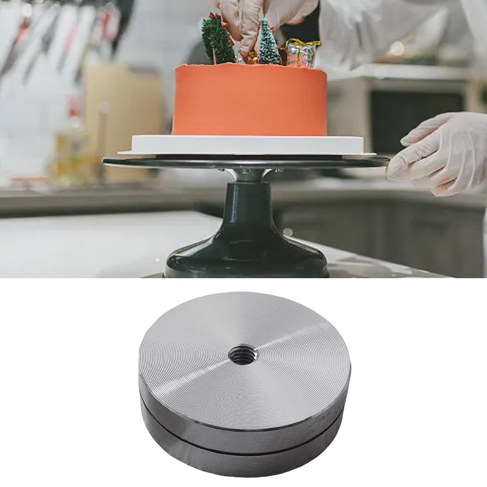 ฐานหมุนได้ 360 องศา สำหรับโต๊ะ - Cake Decorating Turntable บทวิจารณ์และราคา