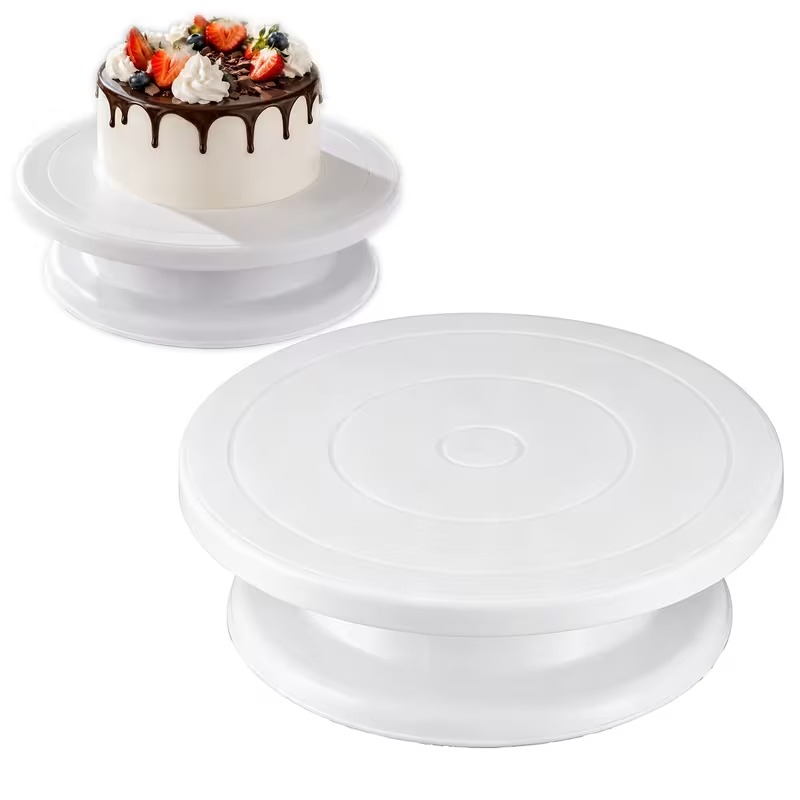 แท่นหมุนเค้กหรือแท่นวางเค้กแบบ - Cake Decorating Turntable บทวิจารณ์และราคา